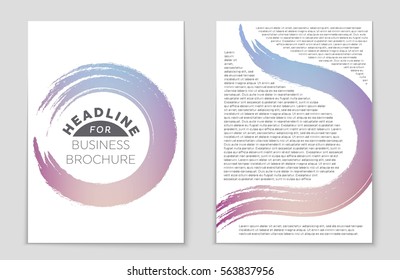 Abstract vector layout background set. For art template design, list, front page, mockup brochure theme style, banner, idea, cover, booklet, print, flyer, book, blank, card, ad, sign, sheet,, a4.