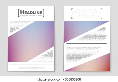 Abstract vector layout background set. For art template design, list, front page, mockup brochure theme style, banner, idea, cover, booklet, print, flyer, book, blank, card, ad, sign, sheet,, a4.