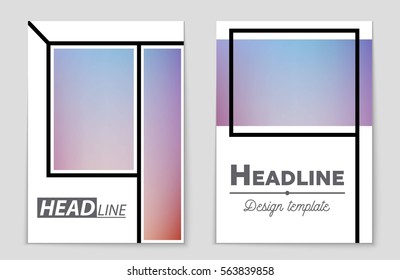 Abstract vector layout background set. For art template design, list, front page, mockup brochure theme style, banner, idea, cover, booklet, print, flyer, book, blank, card, ad, sign, sheet,, a4.