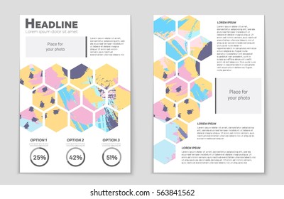 Abstract vector layout background set. For art template design, list, front page, mockup brochure theme style, banner, idea, cover, booklet, print, flyer, book, blank, card, ad, sign, sheet,, a4.
