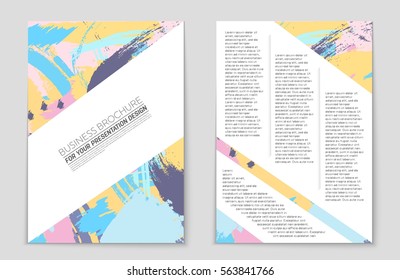 Abstract vector layout background set. For art template design, list, front page, mockup brochure theme style, banner, idea, cover, booklet, print, flyer, book, blank, card, ad, sign, sheet,, a4.