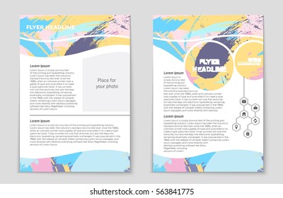 Abstract vector layout background set. For art template design, list, front page, mockup brochure theme style, banner, idea, cover, booklet, print, flyer, book, blank, card, ad, sign, sheet,, a4.