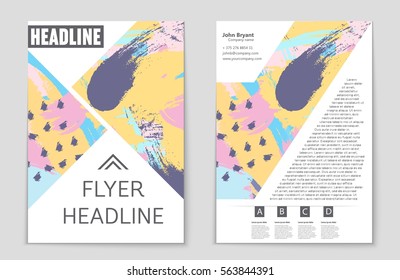 Abstract vector layout background set. For art template design, list, front page, mockup brochure theme style, banner, idea, cover, booklet, print, flyer, book, blank, card, ad, sign, sheet,, a4.