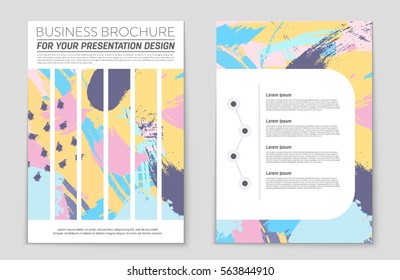 Abstract vector layout background set. For art template design, list, front page, mockup brochure theme style, banner, idea, cover, booklet, print, flyer, book, blank, card, ad, sign, sheet,, a4.