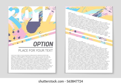 Abstract vector layout background set. For art template design, list, front page, mockup brochure theme style, banner, idea, cover, booklet, print, flyer, book, blank, card, ad, sign, sheet,, a4.