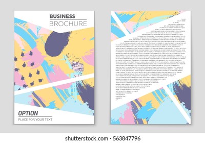 Abstract vector layout background set. For art template design, list, front page, mockup brochure theme style, banner, idea, cover, booklet, print, flyer, book, blank, card, ad, sign, sheet,, a4.