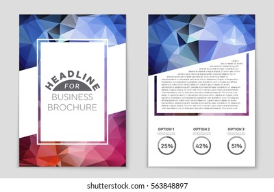Abstract vector layout background set. For art template design, list, front page, mockup brochure theme style, banner, idea, cover, booklet, print, flyer, book, blank, card, ad, sign, sheet,, a4.