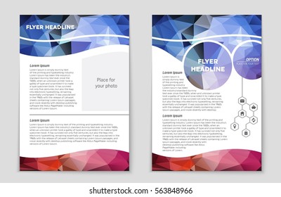 Abstract vector layout background set. For art template design, list, front page, mockup brochure theme style, banner, idea, cover, booklet, print, flyer, book, blank, card, ad, sign, sheet,, a4.