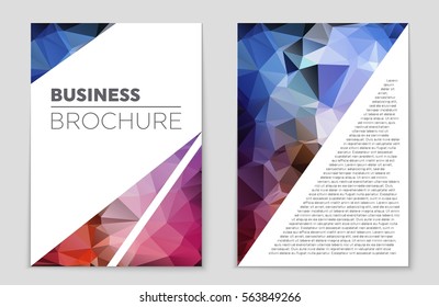 Abstract vector layout background set. For art template design, list, front page, mockup brochure theme style, banner, idea, cover, booklet, print, flyer, book, blank, card, ad, sign, sheet,, a4.