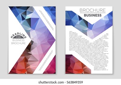 Abstract vector layout background set. For art template design, list, front page, mockup brochure theme style, banner, idea, cover, booklet, print, flyer, book, blank, card, ad, sign, sheet,, a4.