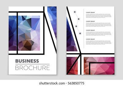 Abstract vector layout background set. For art template design, list, front page, mockup brochure theme style, banner, idea, cover, booklet, print, flyer, book, blank, card, ad, sign, sheet,, a4.