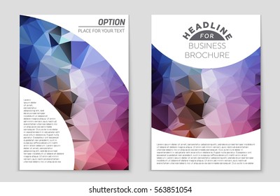 Abstract vector layout background set. For art template design, list, front page, mockup brochure theme style, banner, idea, cover, booklet, print, flyer, book, blank, card, ad, sign, sheet,, a4.