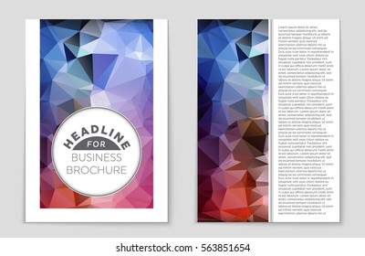 Abstract vector layout background set. For art template design, list, front page, mockup brochure theme style, banner, idea, cover, booklet, print, flyer, book, blank, card, ad, sign, sheet,, a4.