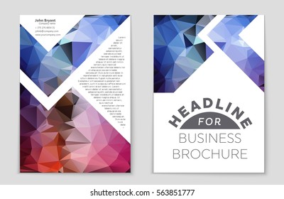 Abstract vector layout background set. For art template design, list, front page, mockup brochure theme style, banner, idea, cover, booklet, print, flyer, book, blank, card, ad, sign, sheet,, a4.