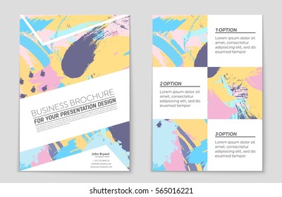 Abstract vector layout background set. For art template design, list, front page, mockup brochure theme style, banner, idea, cover, booklet, print, flyer, book, blank, card, ad, sign, sheet,, a4.