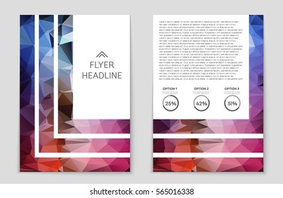 Abstract vector layout background set. For art template design, list, front page, mockup brochure theme style, banner, idea, cover, booklet, print, flyer, book, blank, card, ad, sign, sheet,, a4.