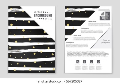 Abstract vector layout background set. For art template design, list, front page, mockup brochure theme style, banner, idea, cover, booklet, print, flyer, book, blank, card, ad, sign, sheet,, a4.