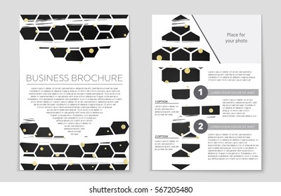 Abstract vector layout background set. For art template design, list, front page, mockup brochure theme style, banner, idea, cover, booklet, print, flyer, book, blank, card, ad, sign, sheet,, a4.