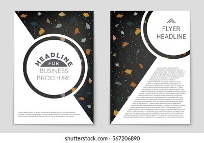 Abstract vector layout background set. For art template design, list, front page, mockup brochure theme style, banner, idea, cover, booklet, print, flyer, book, blank, card, ad, sign, sheet,, a4.