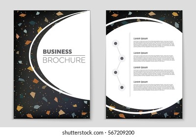 Abstract vector layout background set. For art template design, list, front page, mockup brochure theme style, banner, idea, cover, booklet, print, flyer, book, blank, card, ad, sign, sheet,, a4.