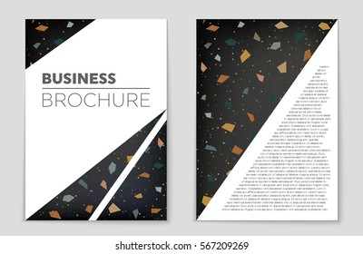 Abstract vector layout background set. For art template design, list, front page, mockup brochure theme style, banner, idea, cover, booklet, print, flyer, book, blank, card, ad, sign, sheet,, a4.