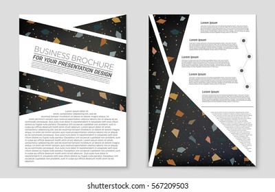 Abstract vector layout background set. For art template design, list, front page, mockup brochure theme style, banner, idea, cover, booklet, print, flyer, book, blank, card, ad, sign, sheet,, a4.