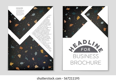 Abstract vector layout background set. For art template design, list, front page, mockup brochure theme style, banner, idea, cover, booklet, print, flyer, book, blank, card, ad, sign, sheet,, a4.