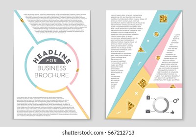 Abstract vector layout background set. For art template design, list, front page, mockup brochure theme style, banner, idea, cover, booklet, print, flyer, book, blank, card, ad, sign, sheet,, a4.