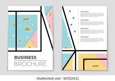 Abstract vector layout background set. For art template design, list, front page, mockup brochure theme style, banner, idea, cover, booklet, print, flyer, book, blank, card, ad, sign, sheet,, a4.