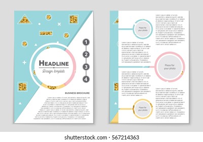 Abstract vector layout background set. For art template design, list, front page, mockup brochure theme style, banner, idea, cover, booklet, print, flyer, book, blank, card, ad, sign, sheet,, a4.