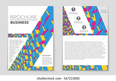 Abstract vector layout background set. For art template design, list, front page, mockup brochure theme style, banner, idea, cover, booklet, print, flyer, book, blank, card, ad, sign, sheet,, a4.