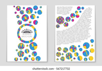 Abstract vector layout background set. For art template design, list, front page, mockup brochure theme style, banner, idea, cover, booklet, print, flyer, book, blank, card, ad, sign, sheet,, a4.