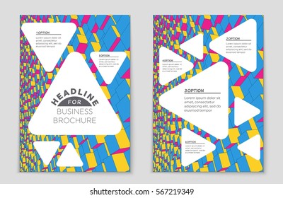 Abstract vector layout background set. For art template design, list, front page, mockup brochure theme style, banner, idea, cover, booklet, print, flyer, book, blank, card, ad, sign, sheet,, a4.