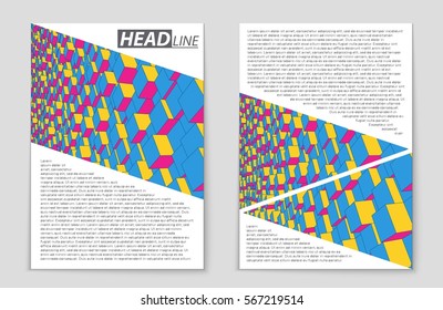 Abstract vector layout background set. For art template design, list, front page, mockup brochure theme style, banner, idea, cover, booklet, print, flyer, book, blank, card, ad, sign, sheet,, a4.