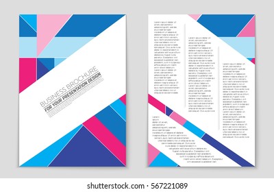 Abstract vector layout background set. For art template design, list, front page, mockup brochure theme style, banner, idea, cover, booklet, print, flyer, book, blank, card, ad, sign, sheet,, a4.