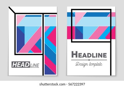 Abstract vector layout background set. For art template design, list, front page, mockup brochure theme style, banner, idea, cover, booklet, print, flyer, book, blank, card, ad, sign, sheet,, a4.