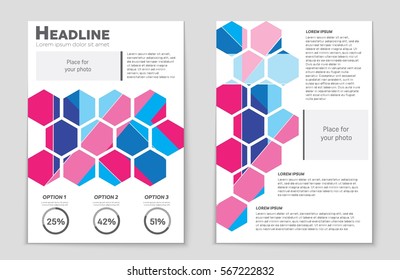 Abstract vector layout background set. For art template design, list, front page, mockup brochure theme style, banner, idea, cover, booklet, print, flyer, book, blank, card, ad, sign, sheet,, a4.