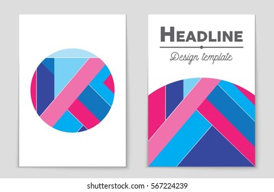 Abstract vector layout background set. For art template design, list, front page, mockup brochure theme style, banner, idea, cover, booklet, print, flyer, book, blank, card, ad, sign, sheet,, a4.