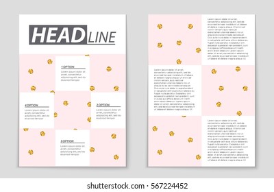 Abstract vector layout background set. For art template design, list, front page, mockup brochure theme style, banner, idea, cover, booklet, print, flyer, book, blank, card, ad, sign, sheet,, a4.