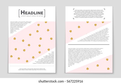 Abstract vector layout background set. For art template design, list, front page, mockup brochure theme style, banner, idea, cover, booklet, print, flyer, book, blank, card, ad, sign, sheet,, a4.