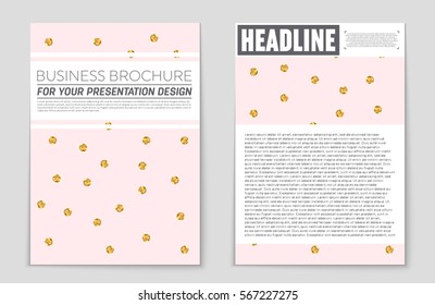 Abstract vector layout background set. For art template design, list, front page, mockup brochure theme style, banner, idea, cover, booklet, print, flyer, book, blank, card, ad, sign, sheet,, a4.