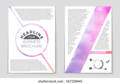 Abstract vector layout background set. For art template design, list, front page, mockup brochure theme style, banner, idea, cover, booklet, print, flyer, book, blank, card, ad, sign, sheet,, a4.