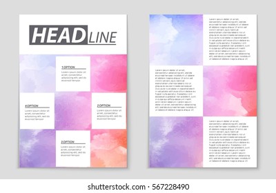 Abstract vector layout background set. For art template design, list, front page, mockup brochure theme style, banner, idea, cover, booklet, print, flyer, book, blank, card, ad, sign, sheet,, a4.