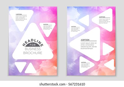 Abstract vector layout background set. For art template design, list, front page, mockup brochure theme style, banner, idea, cover, booklet, print, flyer, book, blank, card, ad, sign, sheet,, a4.