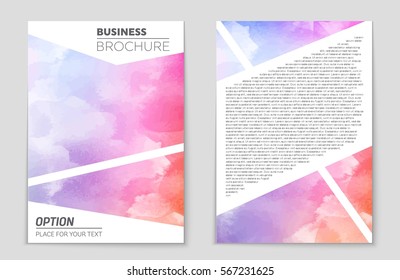 Abstract vector layout background set. For art template design, list, front page, mockup brochure theme style, banner, idea, cover, booklet, print, flyer, book, blank, card, ad, sign, sheet,, a4.