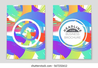 Abstract vector layout background set. For art template design, list, front page, mockup brochure theme style, banner, idea, cover, booklet, print, flyer, book, blank, card, ad, sign, sheet,, a4.