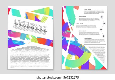 Abstract vector layout background set. For art template design, list, front page, mockup brochure theme style, banner, idea, cover, booklet, print, flyer, book, blank, card, ad, sign, sheet,, a4.