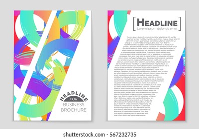 Abstract vector layout background set. For art template design, list, front page, mockup brochure theme style, banner, idea, cover, booklet, print, flyer, book, blank, card, ad, sign, sheet,, a4.