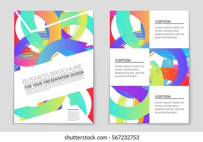 Abstract vector layout background set. For art template design, list, front page, mockup brochure theme style, banner, idea, cover, booklet, print, flyer, book, blank, card, ad, sign, sheet,, a4.