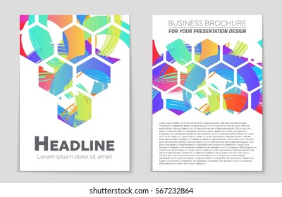 Abstract vector layout background set. For art template design, list, front page, mockup brochure theme style, banner, idea, cover, booklet, print, flyer, book, blank, card, ad, sign, sheet,, a4.